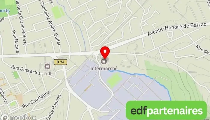 Intermarche Super Brive Carte - Brive-la-gaillarde