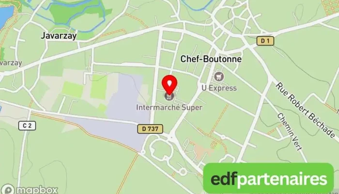 Intermarche Super Chef Boutonne Carte - Chef-boutonne