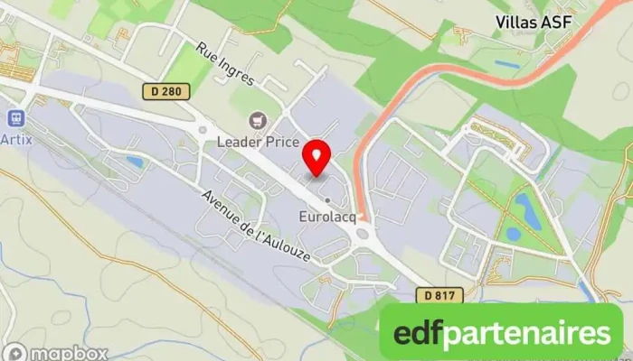 carte de ISIS MEDICAL ADOUR Fournisseur d'équipement à oxygène, Pharmacie à Artix