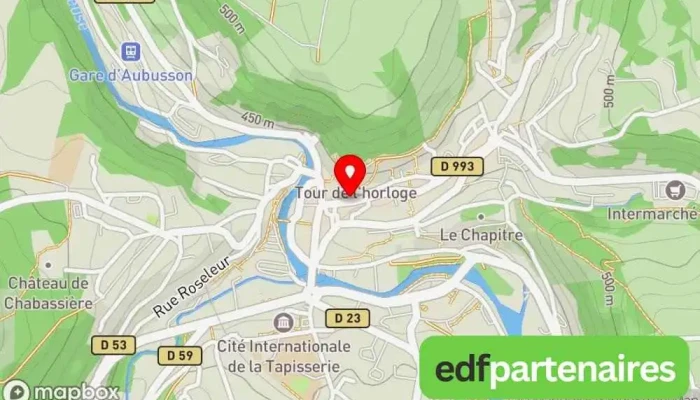 La Boutique Des Artisans Daubusson Carte - Aubusson
