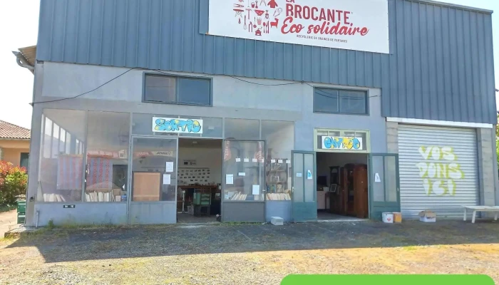 La Brocante Eco-Solidaire - Recyclerie de Graines de Partages - 40350 Mimbaste