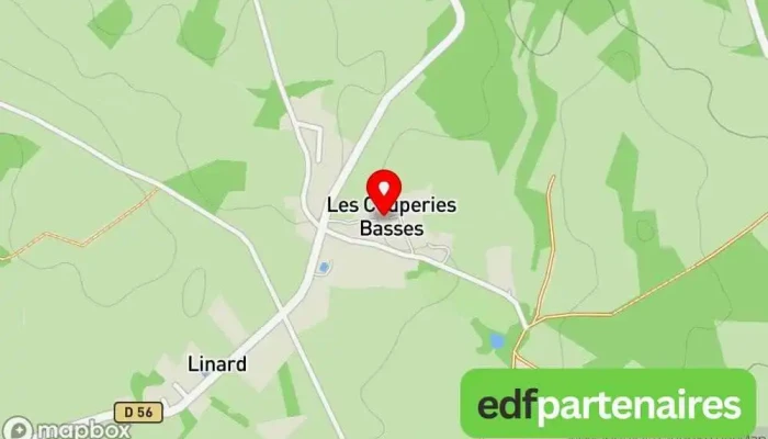 La Chevauchee Ferme Equestre Camping En Creuse Carte - Bussière-dunoise