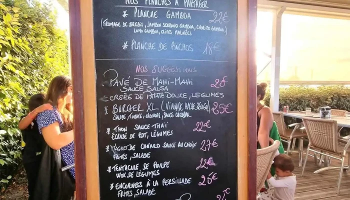 La Gravette -  Menu - Audenge