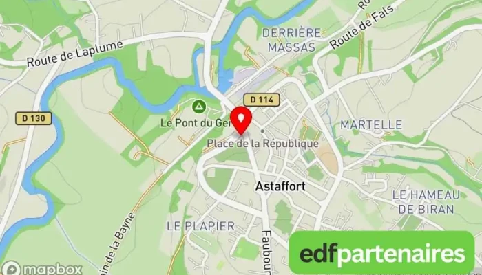 Laccent Carte - Astaffort