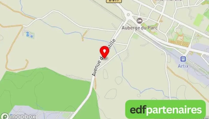 carte de L'artisienne Magasin à Artix