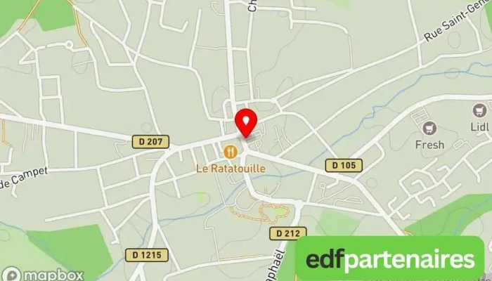 Le Castelnovo -  Carte - Castelnau-de-médoc