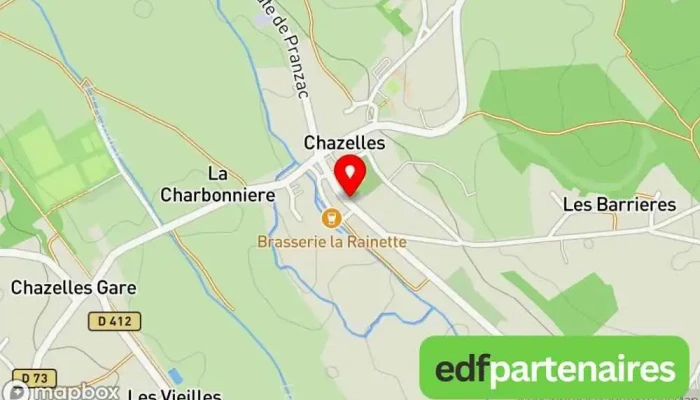 Le Fournil De Chazelles -  Carte - Chazelles