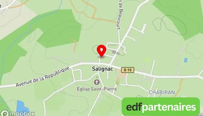 Le Marronnier -  Carte - Salignac