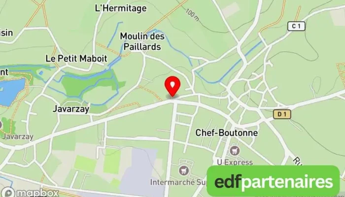 Lehir Paysage -  Carte - Chef-boutonne