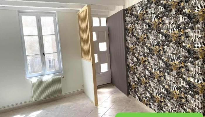 Lemouel Vincentpeintrebrioux Sur Boutonne Facade Melletapisserieniortpeintureparquet Interieur - Brioux-sur-boutonne