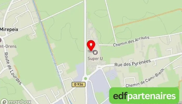 Lidl -  Carte - Bénéjacq