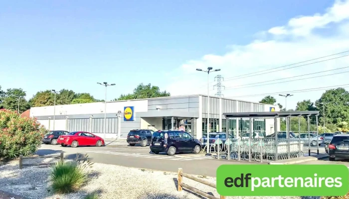 Lidl -  Stationnement - Mourenx