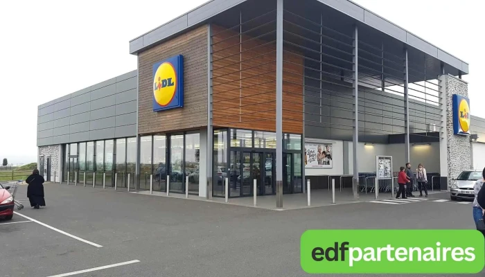 Lidl -  Stationnement - Bénéjacq