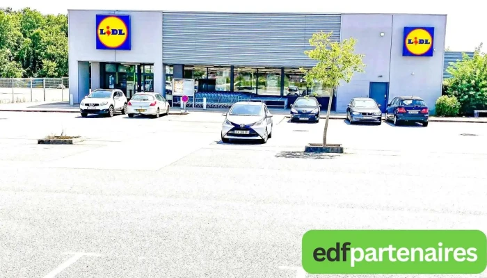 Lidl -  Stationnement - Chauvigny