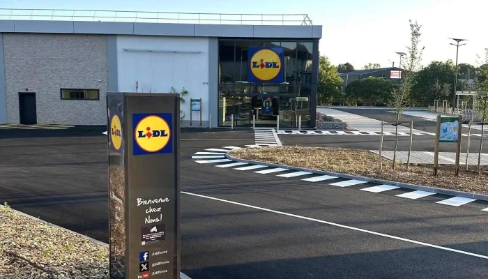 Lidl -  Stationnement - Saintes