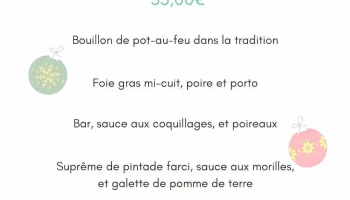 Maison Joanto -  Menu - Briscous