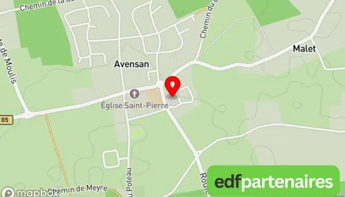 Marches Davensan Carte - Avensan