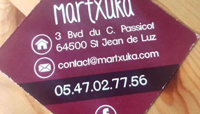 Martxuka -  Ouvert Maintenant - Saint-jean-de-luz