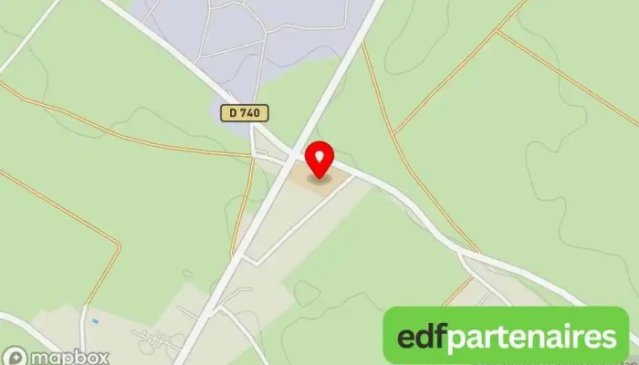 Mfr -    Cfa De Brioux Sur Boutonne Carte - Brioux-sur-boutonne