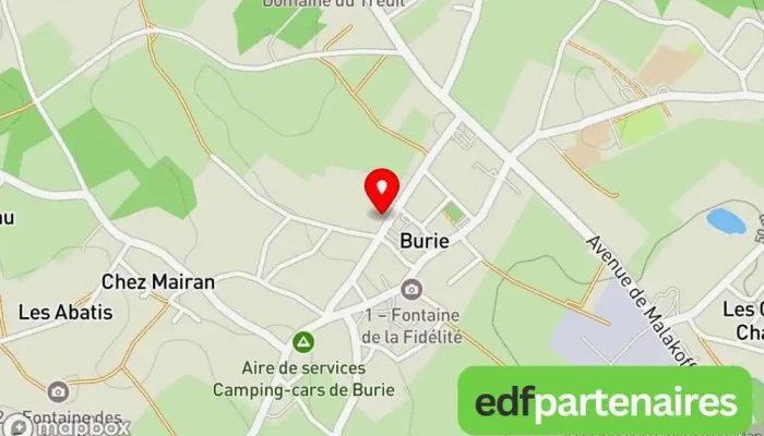 Mondial Relay Locker -  Carte - Burie