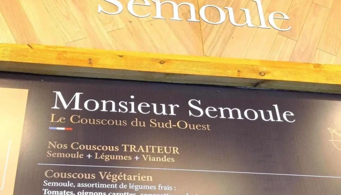 Monsieur Semoule -    Bruges Menu - Bruges