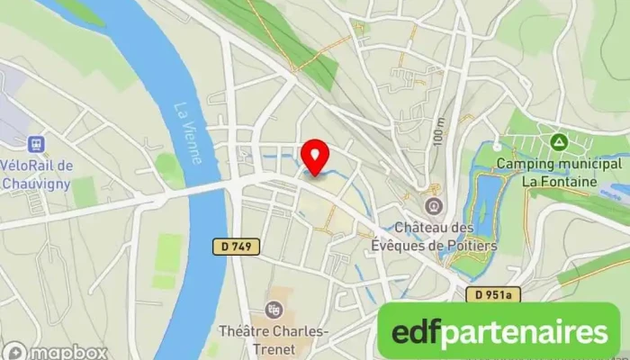 Mt Chaussures -  Carte - Chauvigny
