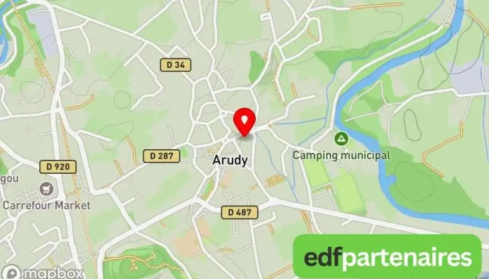 carte de Musée d'Ossau Musée, Attraction touristique à Arudy