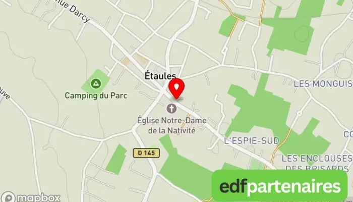 Newforest -  Carte - Étaules