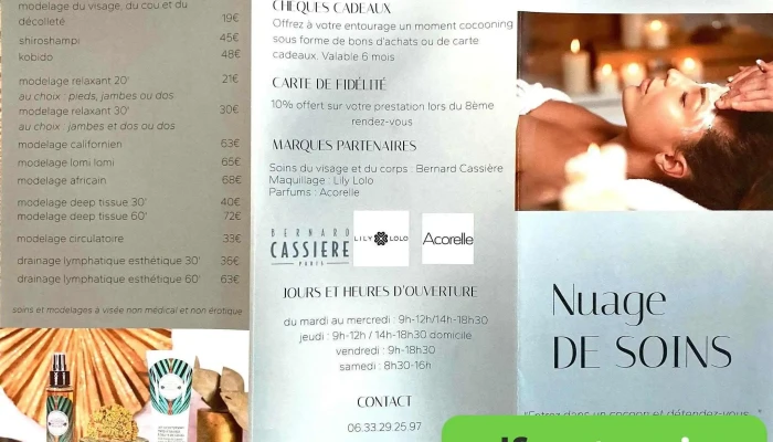 Nuage De Soins -  Menu - Val-d'oire-et-gartempe