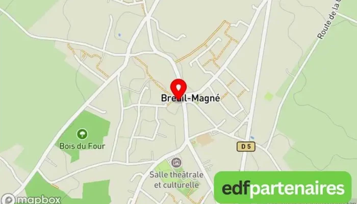 O Ptit Breuillais Carte - Breuil-magné