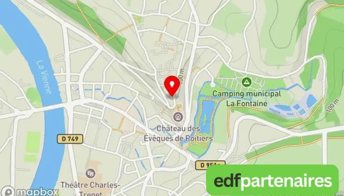 Office De Tourisme De Chauvigny -    Cite Medievale Carte - Chauvigny
