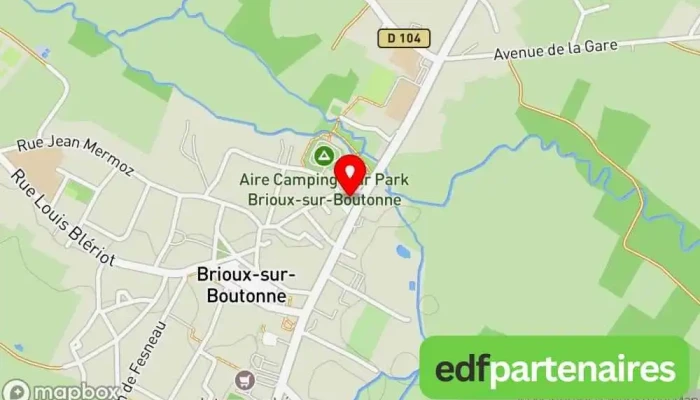 Office Notarial Couche Delaumone Carte - Brioux-sur-boutonne