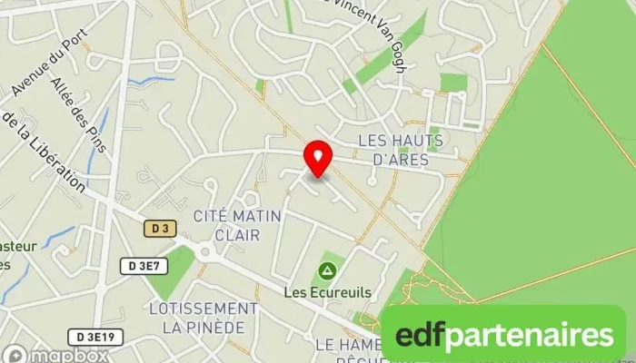 Opticien A Domicile   Jody Guelin   Bassin Darcachon Carte - Arès