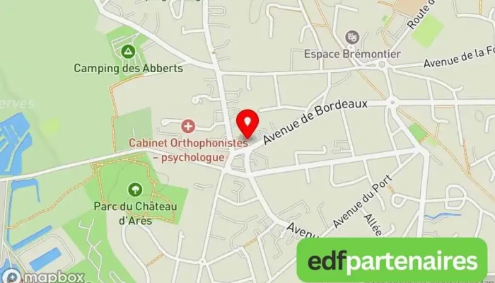 Opticien Ares   Atol Ares Carte - Arès