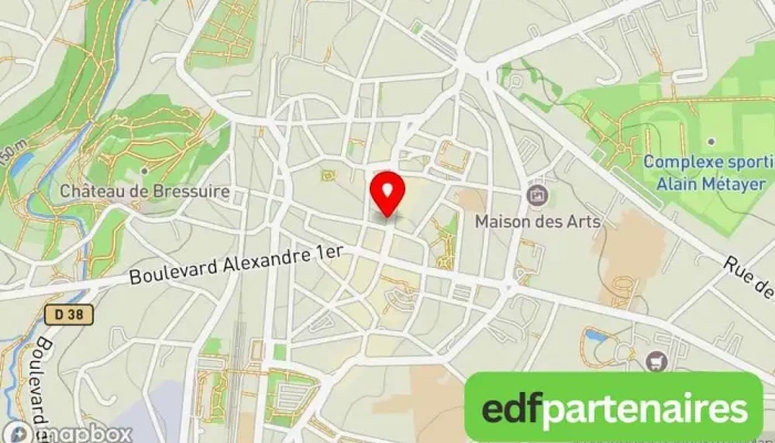 Opticien Bressuire -    Rue Gambetta   Krys Carte - Bressuire