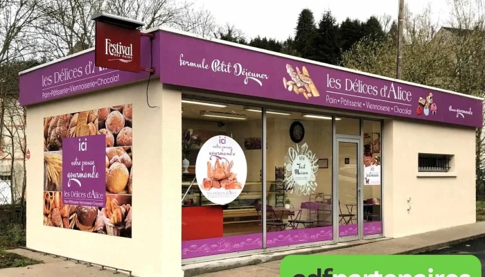 Pain -    Patisserie   Viennoiserie   Chocolat Les Delices Dalice Tout - Aubusson