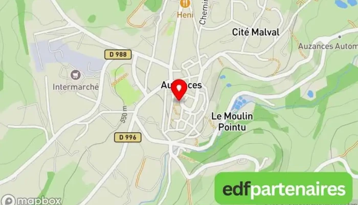 Pharmacie Alisancia -  Carte - Auzances