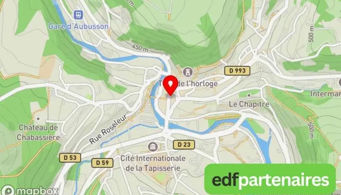 Phildar -  Carte - Aubusson