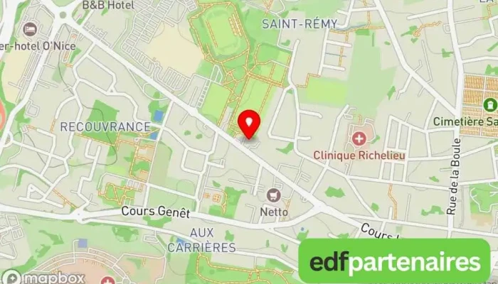 Picard -  Carte - Saintes