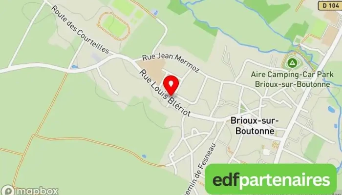 Piscine Dete De Brioux Sur Boutonne Carte - Brioux-sur-boutonne