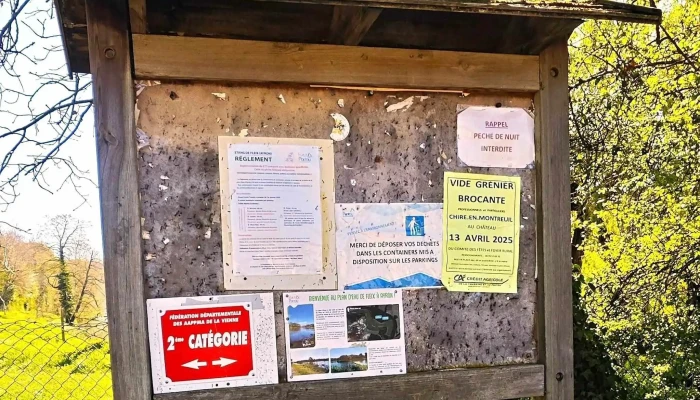 Plan Deau De Fleix Ayron Attraction Touristique - Ayron
