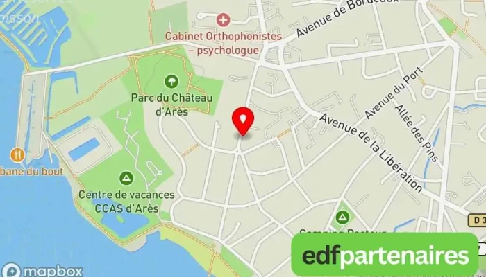 Pompes Funebres Atlantique Bassin   Le Choix Funeraire Carte - Arès