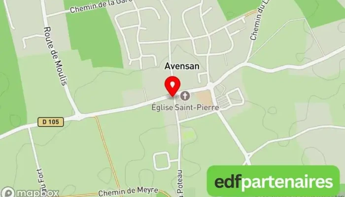 Proxi -  Carte - Avensan