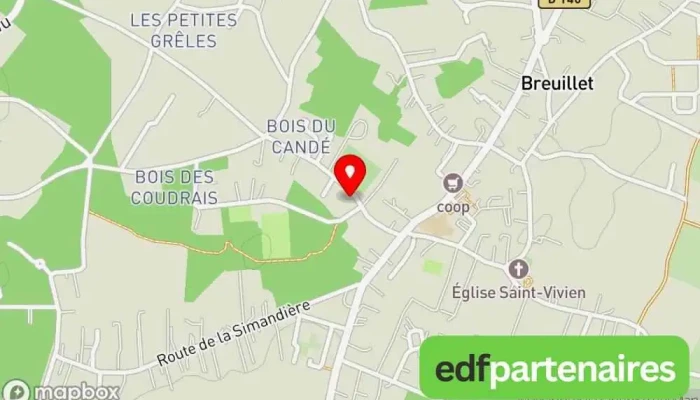 Proxi -  Carte - Breuillet