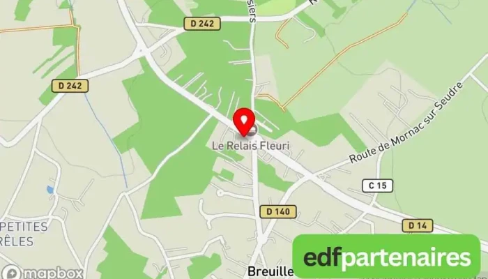 Pulsat -  Carte - Breuillet