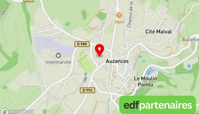 Ravet Dominique -  Carte - Auzances
