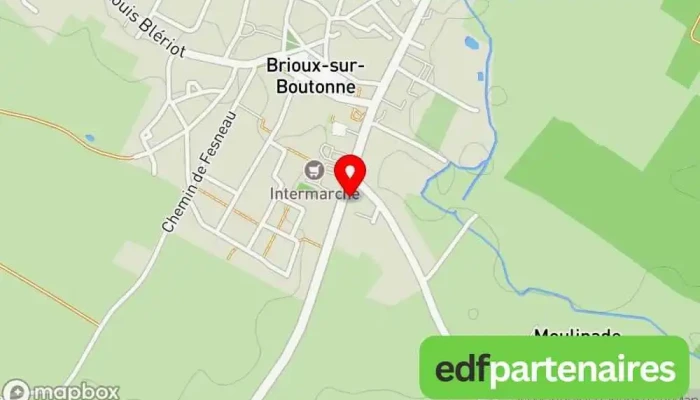 Rent A Car -  Carte - Brioux-sur-boutonne