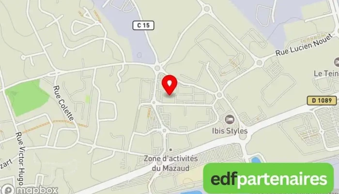 Retif Brive -  Carte - Brive-la-gaillarde