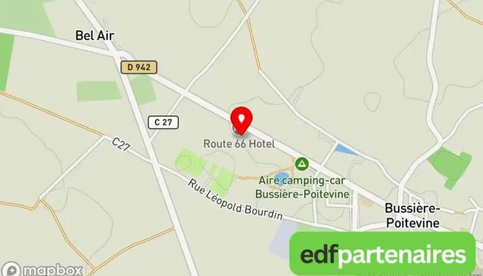 Route 66 Hotel Harrys Bar Carte - Val-d'oire-et-gartempe