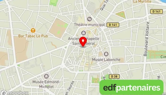 Saint James Brive -  Carte - Brive-la-gaillarde
